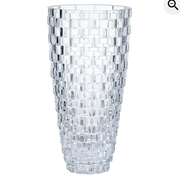 MIKASA Palazzo 11.6 inch Crystal Vase - Picture 2 of 4